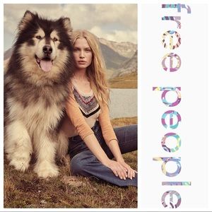 Free People Spring Bound Long Sleeve Shirt